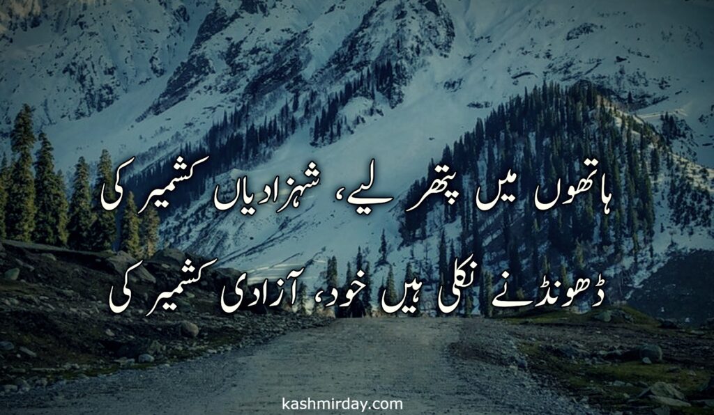 kashmir day poetry in urdu