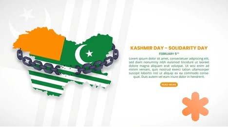 kashmir day poster